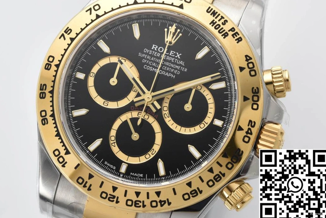Rolex Gold Daytona Factory Cosmograph M126503 Bezel Clean 0414